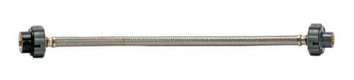 Picture of Fluidmaster B1F20CS Fluidmaster Faucet Connector Stainless Steel 3/8" Comp X 1/2" Fip X 20" 1500 Psi (EA)