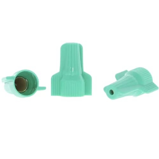 Picture of IDEAL(R) 773343 IDEAL Electrical 773343 WingTwist Green Grounding Wire Connectors, (10/Bag) (EA)