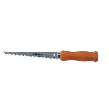 Picture of STANLEY Engineered Fastening 15-206 STANLEY Hand Saw, Jab Saw, Wood Handle, 6-Inch (15-206) (EA)