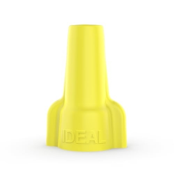 Picture of IDEAL(R) 30-451P IDEAL Electrical 30-451P Yellow Wing-Nut Wire Connectors (100 Count) (EA)