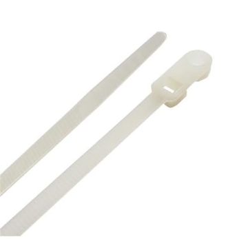 Picture of ACE TRADING - CMA 3 MT-S-200-8-N20 Steel Grip 8 in. L White Cable Tie 20 pk (EA)