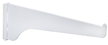 Picture of Knape & Vogt 180 WH 6 Knape & Vogt Mfg Co 6” White Shelf Bracket for 80 Standard (PK-10-EA)