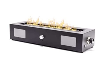 Picture of TK PRODUCTS INC TK-1028-CSC UKIAH Cascade 28" Tabletop Gas Fire Pit with Sound System, Black (TK-1028-CSC) (EA)