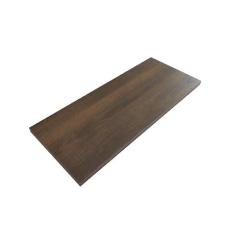 Picture of RUBBERMAID COMMERCIAL 2110655 Rubbermaid .63 in. H X 24 in. W X 10 in. D Chestnut Wood Shelf (PK-5-EA)