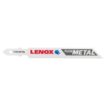 Picture of Lenox Tools 1991571 Lenox T-Shank Thin Metal Cutting Jig Saw Blade, 3-5/8In X 3/8In, 24 Tpi, 3Pk (EA)