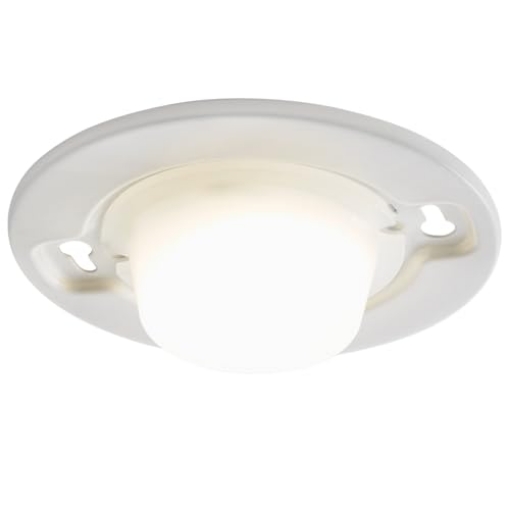 Picture of ETI SOLID STATE LIGHTING INC 564211420 ETI SOLID STATE LIGHTING INC. 5 in. Closet Light with Pull Chain Utility Garage Light LED Flush Mount Ceiling Light 650 Lumens 4000K Bright White (EA)
