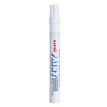 Picture of Uni 63613 uni Paint PX-20 Oil-Based Paint Markers, Medium Line (1.8-2.2mm), White (EA)