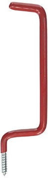 Picture of National/Spectrum Brands N271-011 National/Spectrum Brands HHI N271-011 TV206868 6" RED Ladder Scr Hook, 6 Inch, Vinyl Coated (EA)