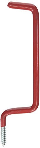 Picture of National/Spectrum Brands N271-011 National/Spectrum Brands HHI N271-011 TV206868 6" RED Ladder Scr Hook, 6 Inch, Vinyl Coated (EA)