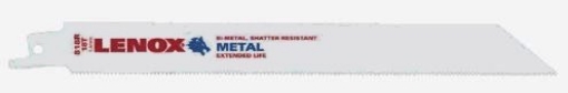 Picture of Lenox Tools 20563S818R Lenox 8In 18Tpi Reciprocating Blade 20563S818R (EA)