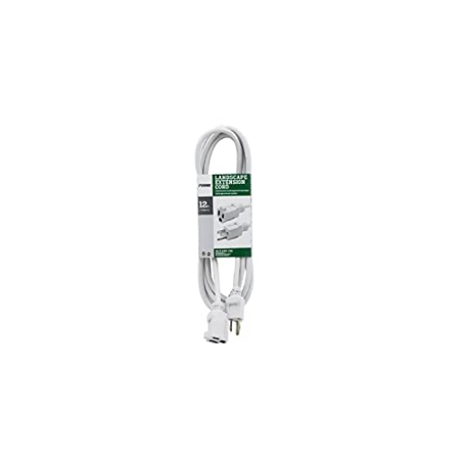 Picture of Prime EC883612 Prime EC883612 12' 16/3 SJTW White Landscape Extension Cord (EA)