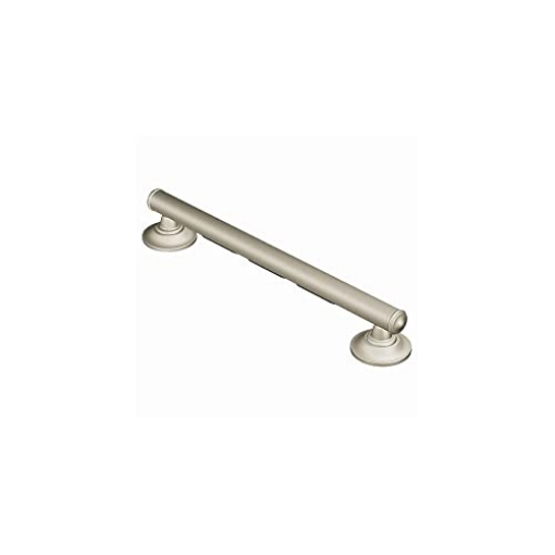 Picture of Moen LR8716D1GBN Moen LR8716D1GBN Home Care 16-Inch Grab Bar, Brushed Nickel (EA)