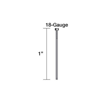 Picture of METABO HPT 14102SHPT Hitachi 14102S 1" x 18 GA Finish Nail Electro-Galvanized, 5000-Count (EA)
