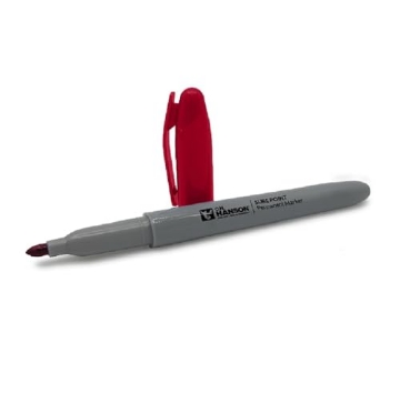 Picture of CH Hanson 10606 CH Hanson El Marko Permanent Marker- Red (PK-12-EA)
