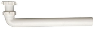 Picture of Plumb Pak PP66-9W Plumb Pak PP66-9W Master waste Drain Tube, For Use With End Or Center Outlet Tee, Plastic, 1-1/2 x 15, White (EA)