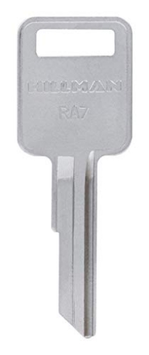 Picture of HILLMAN 83960 RA-7 AMC KEY BLANK (S)10 (PK-10-EA)