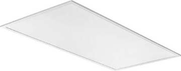 Picture of Acuity Brands Lighting Inc 2628H6 Lithonia Lighting CPX 2x4 LED Flat Panel Light, 2 Ft. x 4 Ft. LED Light Panel, Ceiling Lighting Fixture, 4000/5000/6000 Adjustable Lumens, 3500K/4000K/5000K Switchable CCT, Smooth Satin Lens, White (EA)