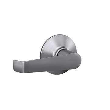 Picture of Ingersoll Rand F10CSVELA626 Schlage F10 CSV ELA 626 Commercial Series Elan Door Lever, Hall & Closet Passage Lock, Satin Chrome (EA)