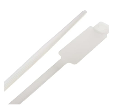 Picture of ACE TRADING - CMA 3 M-S-200-8-N25 Steel Grip 8 in. L White Cable Tie 25 pk (EA)