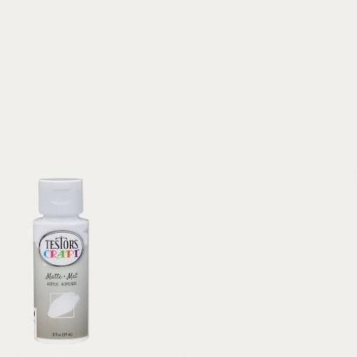 Picture of Rustoleum 292430A CRAFT PAINT MAT WHT 2OZ (PK-6-EA)