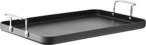 Picture of Cuisinart 655-35P1P1 Cuisinart Double Burner Griddle, Chef's Classic Nonstick Hard Anodized, Stainless Steel, 655-35 13-Inch x 20-Inch (EA)