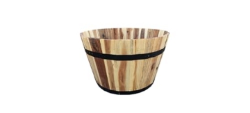 Picture of AVERA HOME GOODS LLC AWP304210 AVERA PRODUCTS AWP304210 Round Barrel Planter, 21" x 12" (EA)