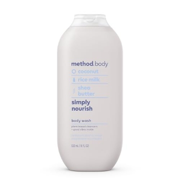 Picture of Method Products, Inc 01857 Method Body Wash, Simply Nourish, Paraben and Phthalate Free, 18 oz (Pack of 1) (PK-6-EA)