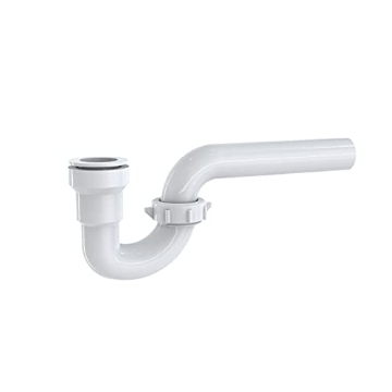 Picture of THE KEENEY MANUFACTURING COMPANY 200IPK Keeney Insta-Plumb Push Fit P Trap 1-1/4 in. - Push to Install and Press to Release, White (EA)