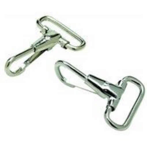 Picture of ATTWOOD MARI 36951 Seachoice Chrome-Plated Brass 2-1/8 in. L x 1 in. W Spring Snaps 2 pk (EA)