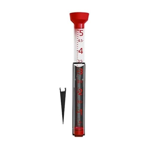 Picture of TAYLOR PRECISION PRODUCTS 5288566 Taylor 5 Inch Capacity Jumbo Jr Rain Gauge, Red (PK-12-EA)