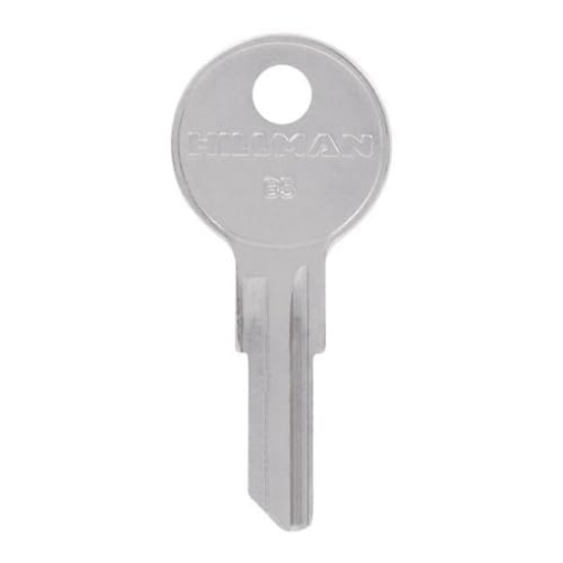 Picture of HILLMAN 83316 B-5 BRIGGS KEY BLANK (S)10 (PK-10-EA)