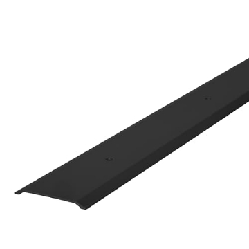 Picture of M-D BUILDING PRODUCTS 11822 M-D Building Products 11822 1-3/4 in. x 1/8 in. x 36 in. Black Aluminum Flat-Profile Threshold for Interior Doorways (PK-6-EA)