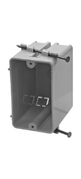 Picture of Cantex Industries EZ18SNWV Cantex EZ18SNWV 18 cu. in. Nm Single Gang with Nails (EA)