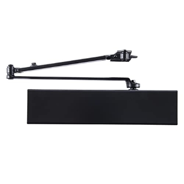 Picture of BRINKS BC4063 BRINKS Commercial - Heavy Duty All-in-One Commercial Door Closer, Matte Black Finish - Adjustable from Size 1 to Size 5 with a 180-Degree Opening Range (EA)