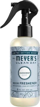 Picture of Mrs Meyers 331645 MRS. MEYER'S CLEAN DAY Room and Air Freshener Spray, Non-Aerosol Spray Bottle Infused with Essential Oils, Snowdrop, 8 fl. oz (PK-6-EA)