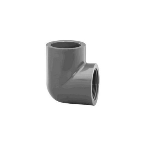Picture of CHARLOTTE PIPE PVC 08302 1000 Charlotte Pipe Schedule 80 1/2 in. FPT x 1/2 in. Dia. FPT PVC Elbow (EA)