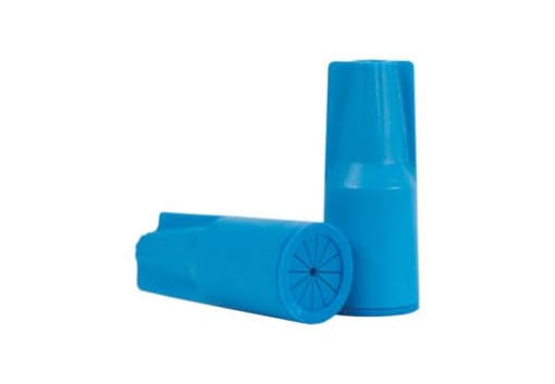 Picture of King Kooker 10666 King Saftey Wire Connector Underground/Direct Burial Silicone Filled 600 V Blue 10 / Bag (EA)