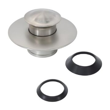 Picture of DANCO INC 9D00010534 Danco EZ Drain Cover for Bathtub, Brushed Nickel, 10534 (EA)