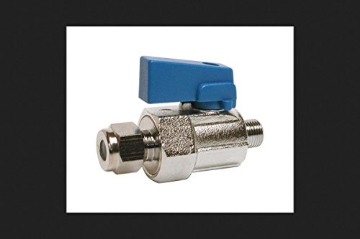 Picture of DIAL INDUSTRIES INC 9426 Dial 1/4 in. H x 1/8 in. W Stainless Steel Brass Ball Valve (EA)