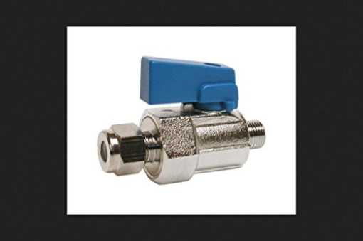 Picture of DIAL INDUSTRIES INC 9426 Dial 1/4 in. H x 1/8 in. W Stainless Steel Brass Ball Valve (EA)