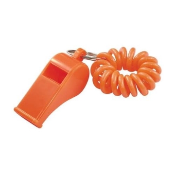 Picture of HILLMAN 701428 Hillman Plastic Assorted Sporting Whistle Wrist Coil Key Chain24 (PK-24-EA)