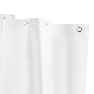 Picture of Kenney Manufacturing Company KN61469 Kenney KN61469 Medium Weight 5 Gauge Extra Long Waterproof PEVA Shower Curtain Liner with Rust-Resistant Metal Grommets and Weighted Magnetic Hem for Bathroom, 70" W x 78" H, White (EA)