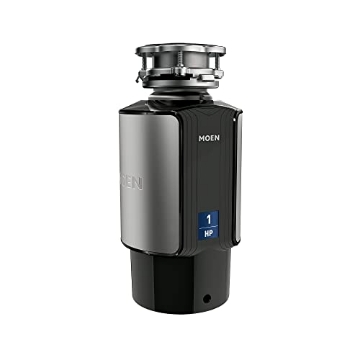 Picture of Moen GX100C Moen GX100C Chef Series 1 HP Continuous Feed Garbage Disposal with Sound Reduction, Disposer Power Cord Included (EA)