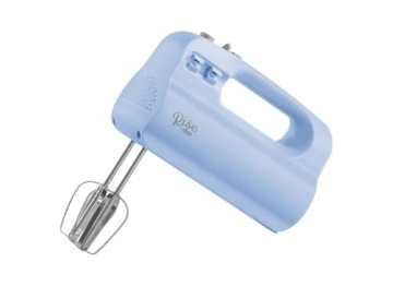 Picture of STOREBOUND LLC RHM100GBSK04 GEEGVV Rise by Dash Aqua Sky 5 Speed Hand Mixer (EA)