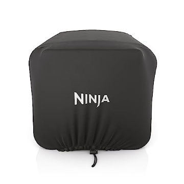Picture of Ninja Star Games XSKOCVR Ninja XSKOCVR Premium Cover, Compatible Woodfire Outdoor Oven (OO100 series), Adjustable Drawstrings, UV and Water-Resistant, Lightweight, Black, 19.5'' x 16.5'' x 15" (EA)