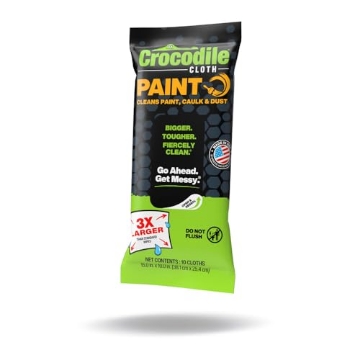 Picture of NUVIK USA INC 6920-010 Crocodile Cloth 1036971 15 x 10 in. Paint Cleaning Cloth 10 Wipes (EA)