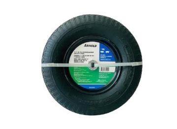 Picture of MTD PRODUCTS CO 490-326-0017 Arnold Black Wheel with Alloy Steel (0.75 x 0.625 inches /18 x 100 mm, -35 inches Offset) (EA)