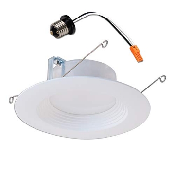 Picture of HALO LT560WH6930R-CA Halo 5 inch and 6 inch Integrated LED Recessed Retrofit Downlight Trim, 90 CRI, Title 20 Compliant, 3000K Soft White Recessed Light (EA)