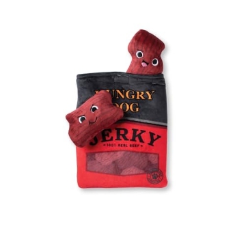 Picture of HUNGRY DOG 289228 Fringe Studio Plush Dog Toy, Snack Attack, Hide & Seek Interactive Pet Toy, Pet Shop Collection (289228) (EA)