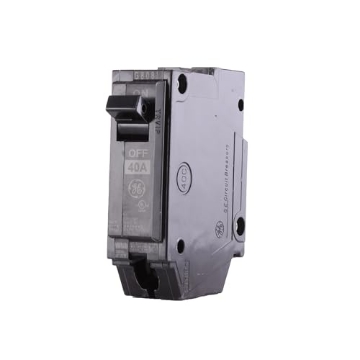 Picture of HENKEL LOCTITE THQL1140 Connecticut Electric THQL1140 General Electric Circuit Breaker, 1-Pole 40 Amp Thick Series, Black (EA)